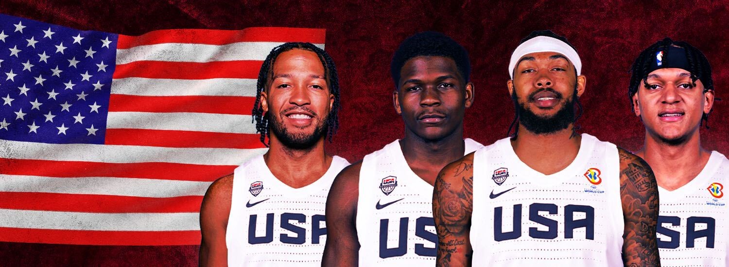 Men's United States National Basketball Team Jersey - 2023 FIBA