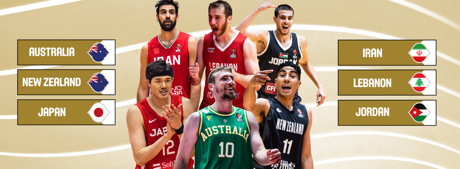 Top seeds confirmed ahead of FIBA Asia Cup 2025 Qualifiers Draw