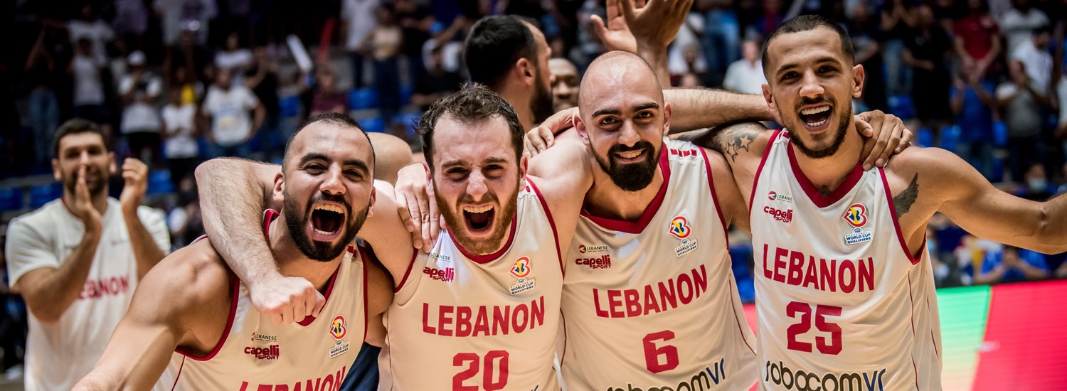 Team Profile Underdog Lebanon aiming for continued success - FIBA Basketball World Cup 2023