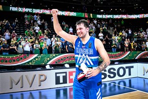 Luka Doncic's historic triple-double leads Slovenia to first-ever Olympics  - Eurohoops