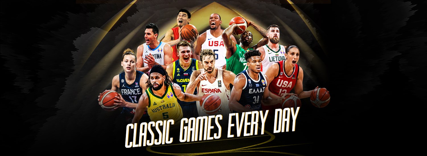 FIBA to stream classic games daily