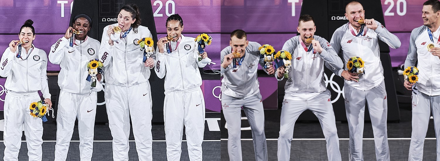 Latvia And Usa Win Historic First 3x3 Olympic Gold Medals Tokyo 2020