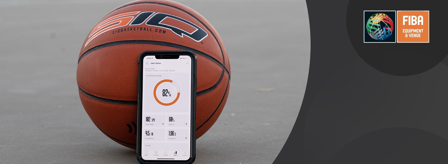 FIBA spotlights ball innovation with approval of smart basketball from SportIQ