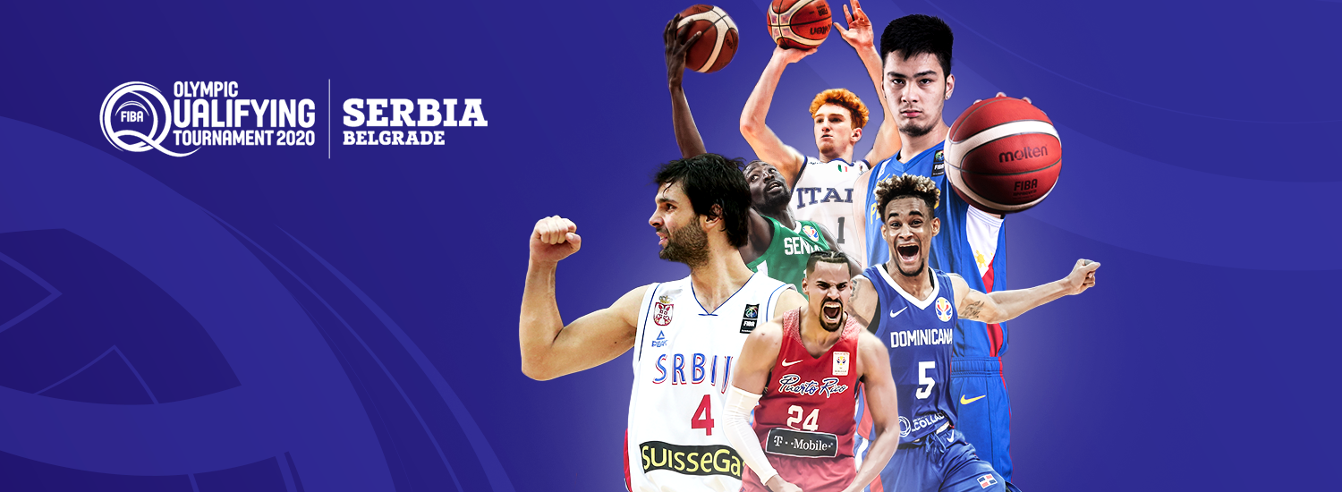 Roster Tracker for FIBA OQT in Belgrade, Serbia
