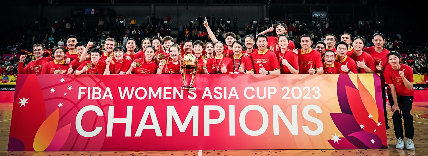 China end 12-year wait to be crowned FIBA Women's Asia Cup champions