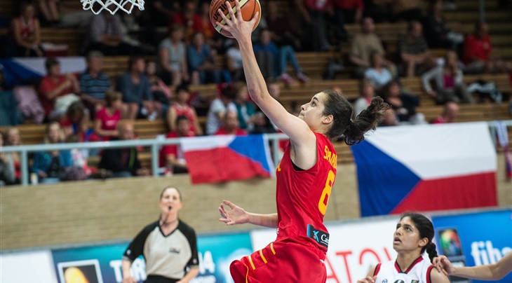 Angela SALVADORES (Spain), Most Valuable Player (MVP) of the 2014 FIBA Women's World Championship. 