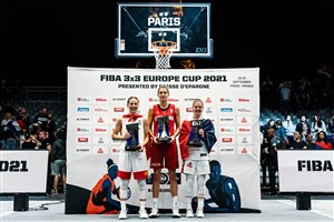 MVP Ygueravide shines in FIBA 3x3 Europe Cup 2021, presented by Caisse d’Epargne Team of The Tournament