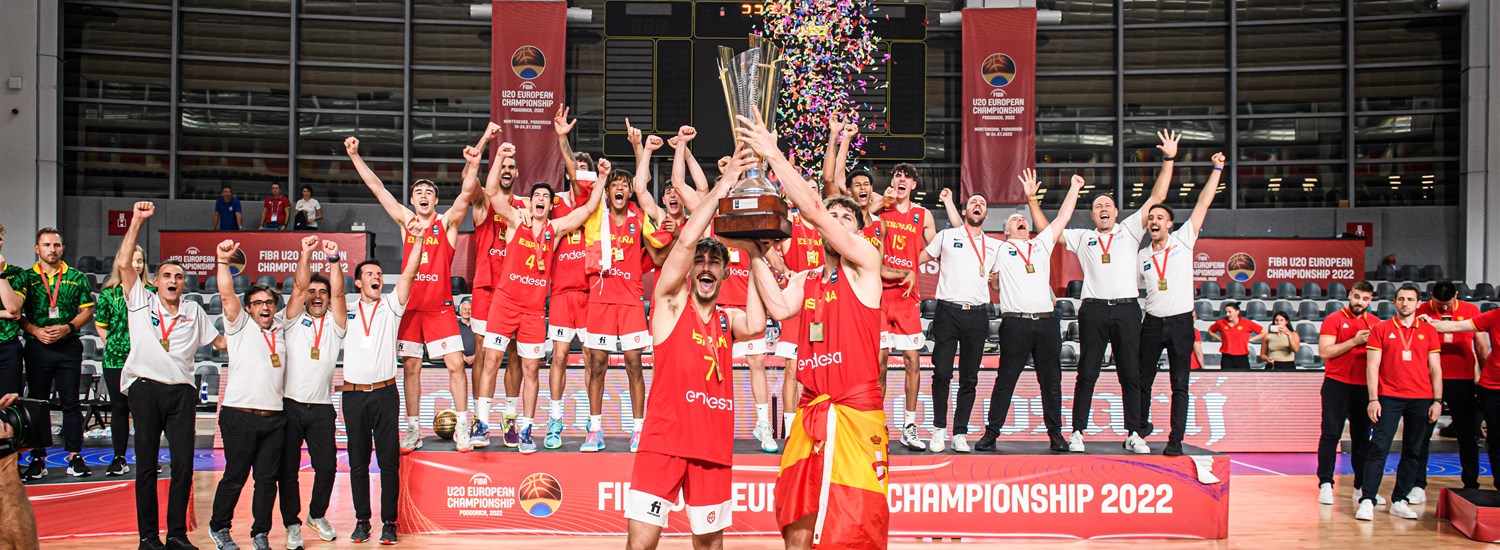 Spain clinch third FIBA U20 European Championship title with win over