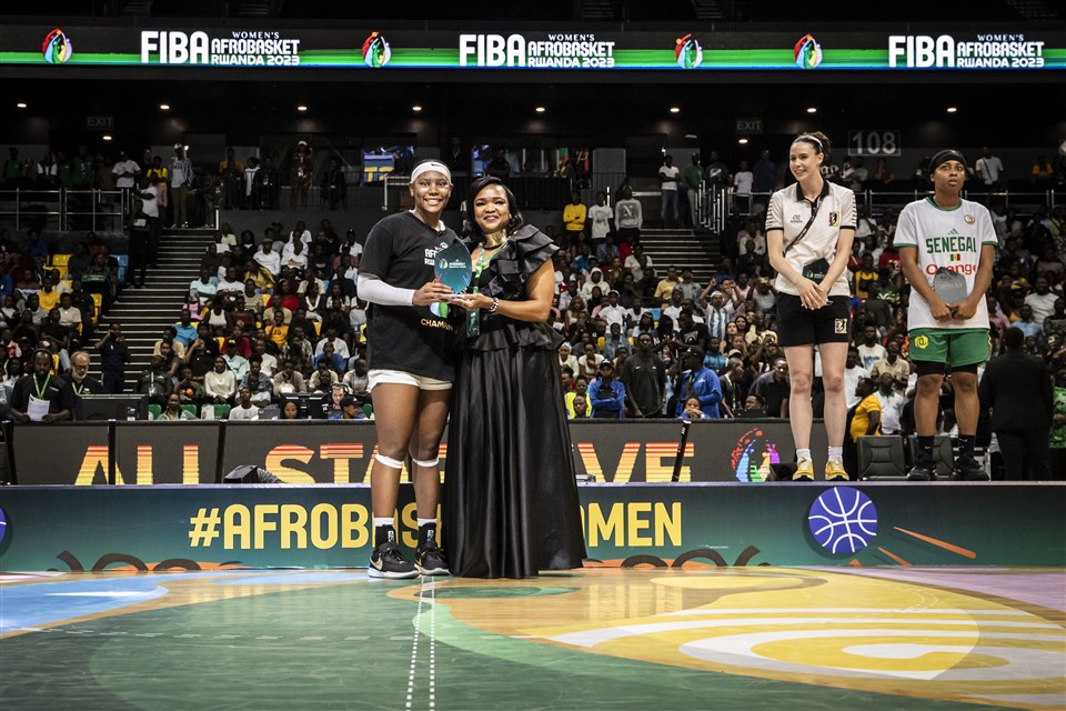 Okonkwo named TISSOT MVP after helping Nigeria to the 2023 Women's AfroBasket title