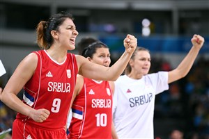 9 Jelena Milovanovic (SRB), 10 Dajana Butulija (SRB)