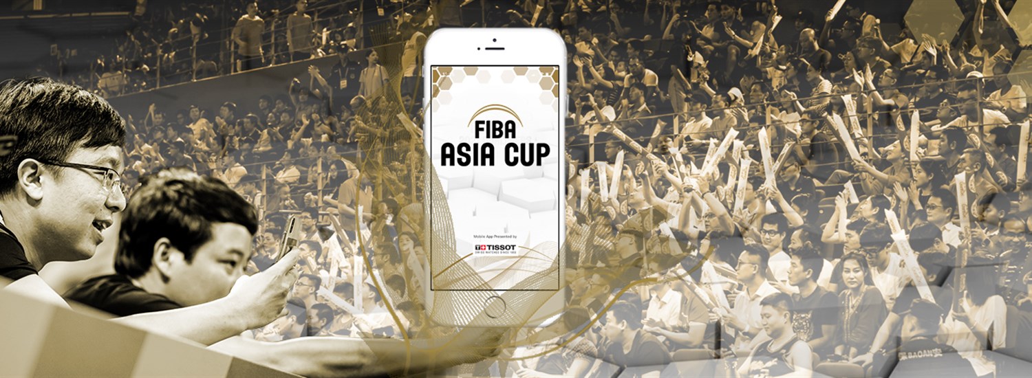 FIBA launches Asia Cup app as Qualifiers tips off in less than 3 weeks