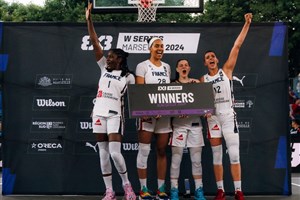 France reign supreme on home turf at FIBA 3x3 Women\'s Series Marseille stop 2024