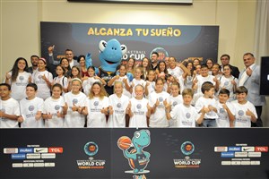 Tina the turtle unveiled as mascot of FIBA Women’s Basketball World Cup 2018