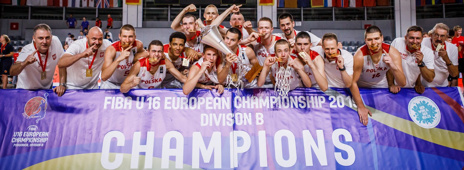 Poland wins the European U16 B Championships 