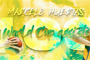 Marcelinho Huertas reaches 100-assist milestone