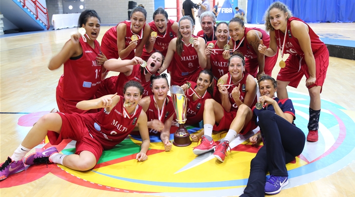 Closing Ceremony FIBA Women's European Championship For Small Countries