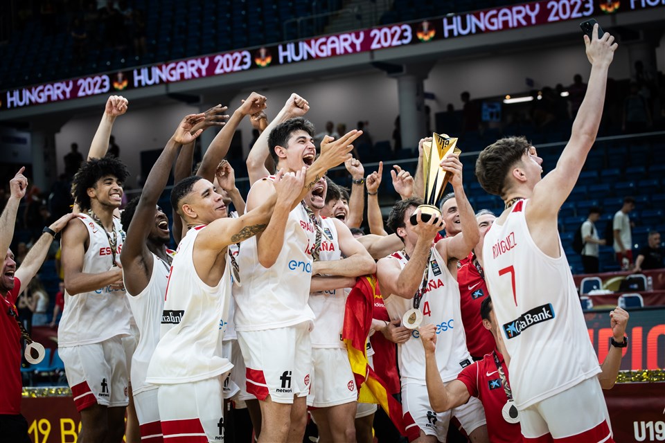 España vuelve a encabezar el mundo: vence a Francia en el torneo de tiempo extra para conseguir el segundo título – Copa del Mundo de Baloncesto FIBA ​​​​U19 2023