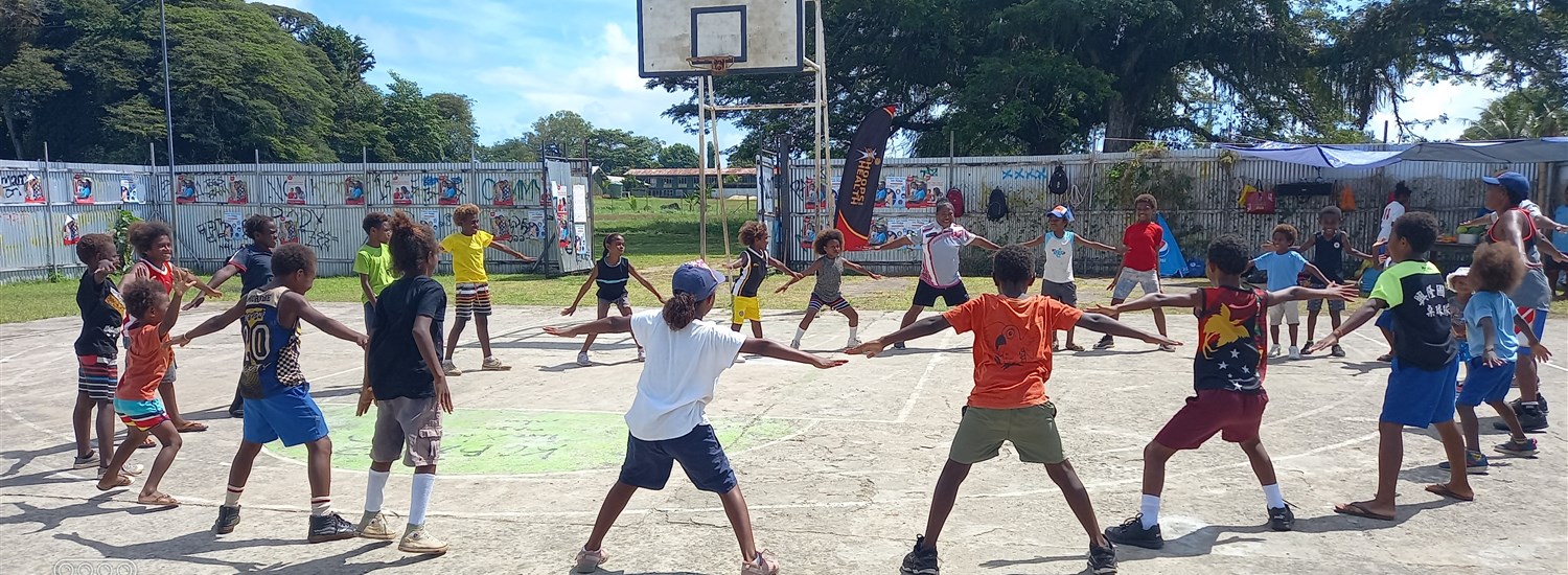 Basketball for Good on the road in Kavieng