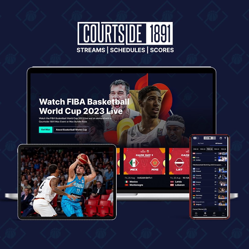 Courtside 1891 brings unprecedented basketball action to fans worldwide with the World Cup Bundle - FIBA Basketball World Cup 2023