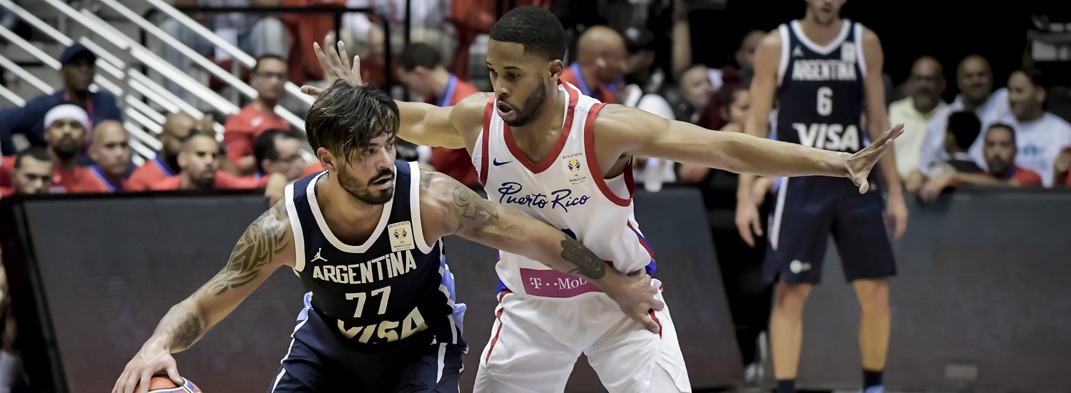 Recordando el emocionante duelo entre Puerto Rico y Argentina en los  Clasificatorios de las Américas a la Copa del Mundo 2019 - FIBA Basketball  World Cup 2023 Americas Qualifiers 2023 