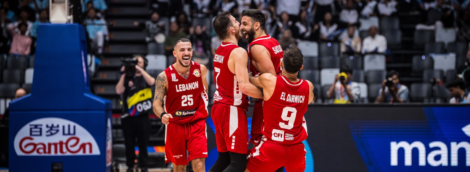 Saoud, Spellman lead Lebanon to first win - FIBA Basketball World Cup 2023 