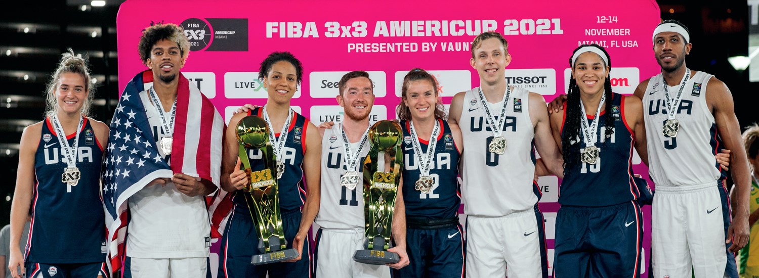 United States make history, win double at first-ever FIBA 3x3 AmeriCup, presented by Vaunt - FIBA 3x3 AmeriCup 2021