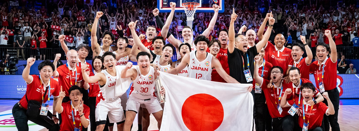 ホームで日本がグループ首位となり、2024年パリオリンピック出場権を獲得