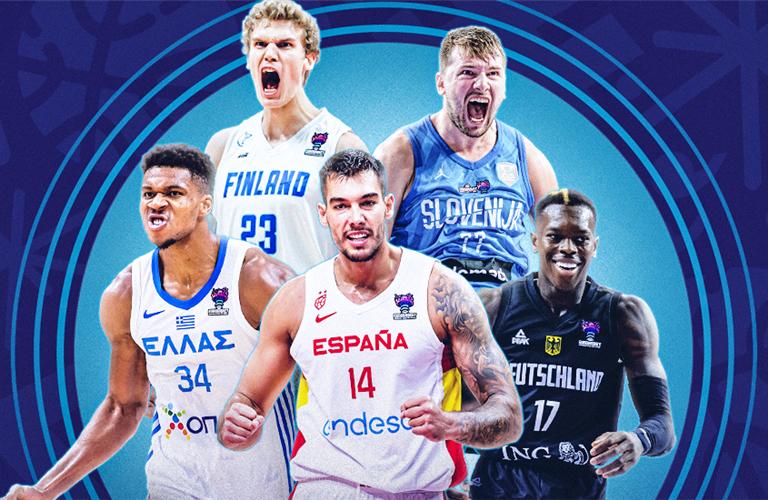 FIBA EuroBasket on X: Always up for the task! 🇸🇮 Will we see  back-to-back #EuroBasket trophies for @luka7doncic and @kzs_si? 🤔🏆 / X