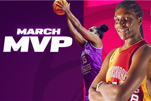 McCowan collects March MVP honor after another magical month