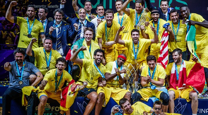 Iberostar Tenerife Basketball League winners - Basketball Champions League