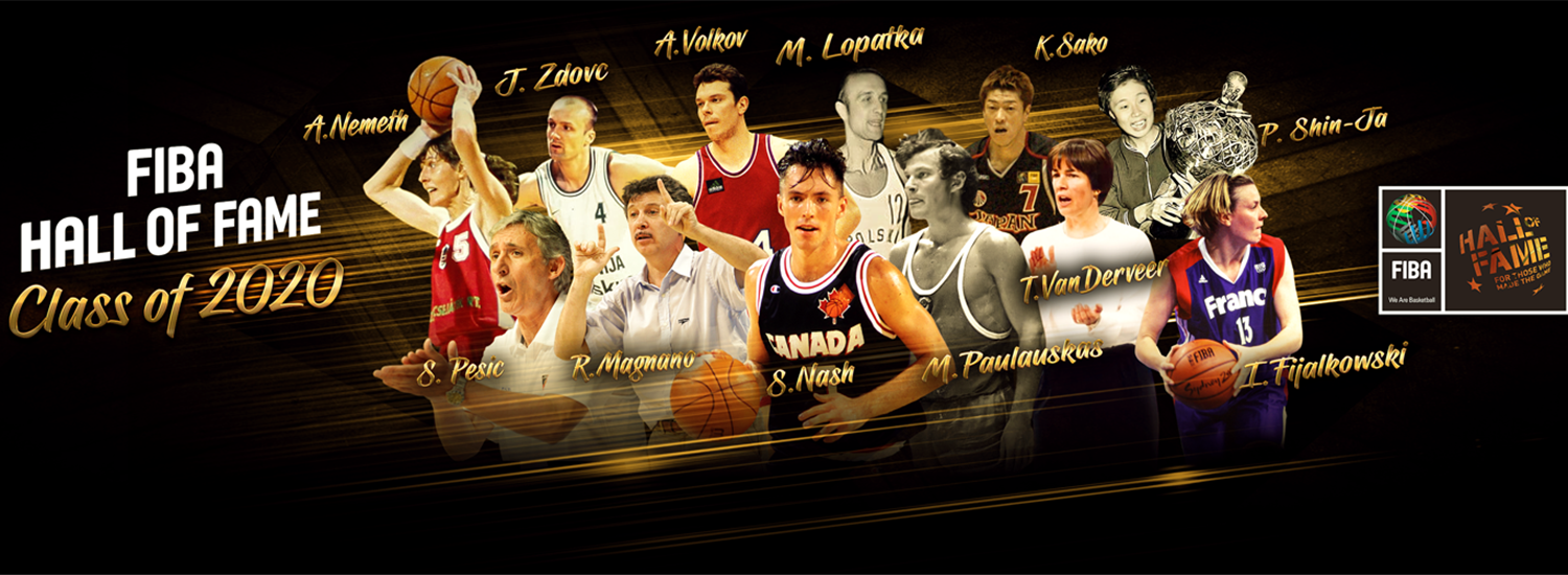 Nash, Pesic, Volkov lead parade of icons in 2020 FIBA Hall of Fame Class