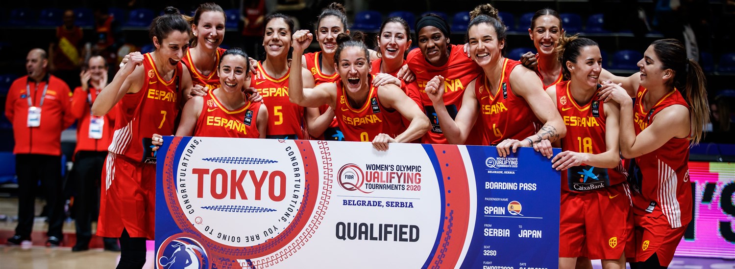 Spain avoid drama to confirm Olympic ticket; Korea also Tokyo bound FIBA Women's Olympic Tournaments Belgrade, Serbia 2020 - FIBA.basketball