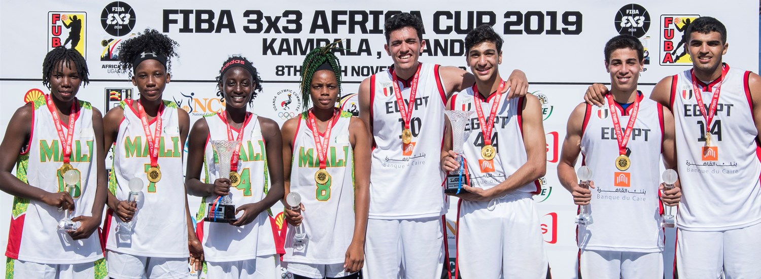 Egypt and Mali make history, win inaugural edition of FIBA 3x3 U18 Africa Cup 