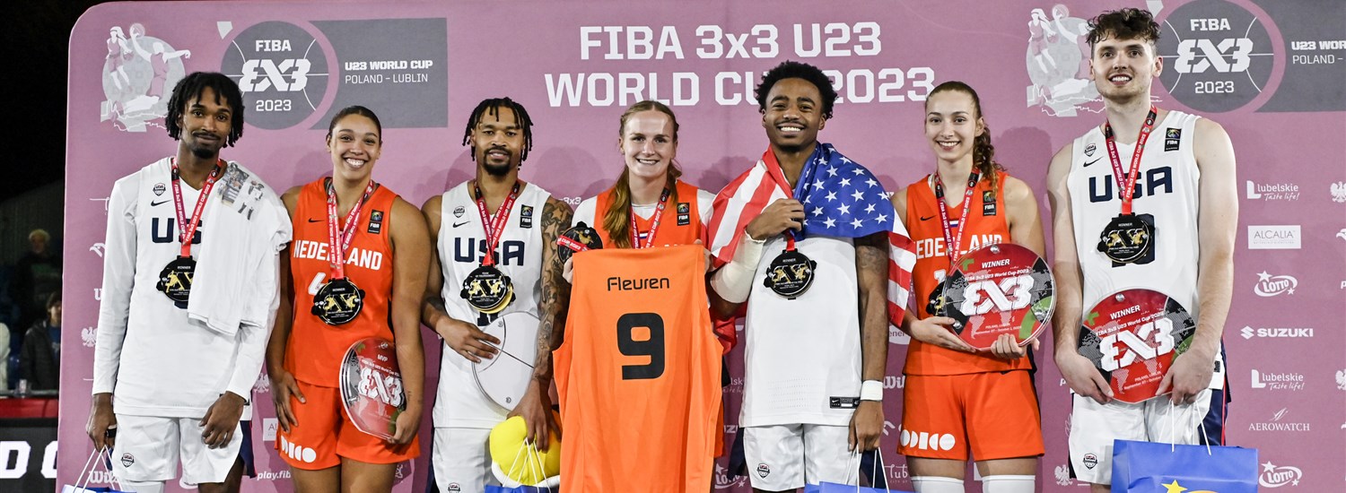 USA and Netherlands win FIBA 3×3 U23 World Cup 2023