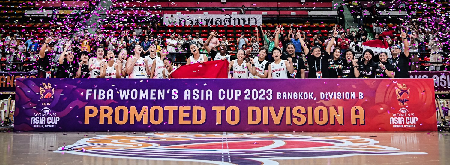 Divisi A – Promosi Piala Asia Wanita FIBA ​​​​ke Divisi B 2023 melanjutkan tahun bersejarah bagi Indonesia