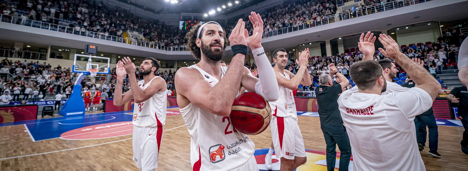 Team Profile History in the making for Georgia - FIBA EuroBasket 2022