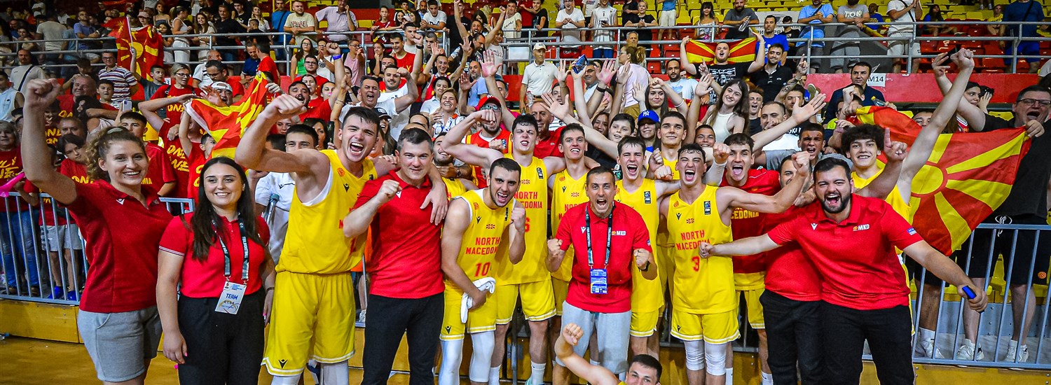Pořadatelé Severní Makedonie a Česká republika se dostali do finále, aby si zajistili postup – Mistrovství Evropy FIBA ​​​​U20 2023, divize B