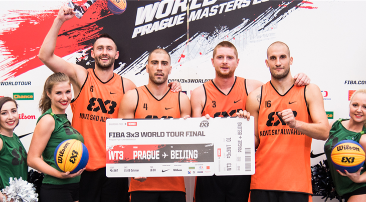 Novi Sad Al Wahda win FIBA 3x3 World Tour Prague Masters 2017
