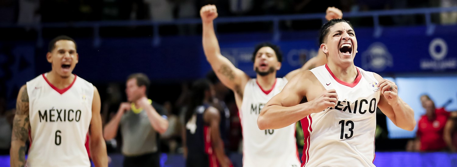 México derrota sorpresivamente a Estados Unidos en Ciudad de México -  Clasificatorios de las Américas a la Copa del Mundo del Baloncesto FIBA  2019 2019 