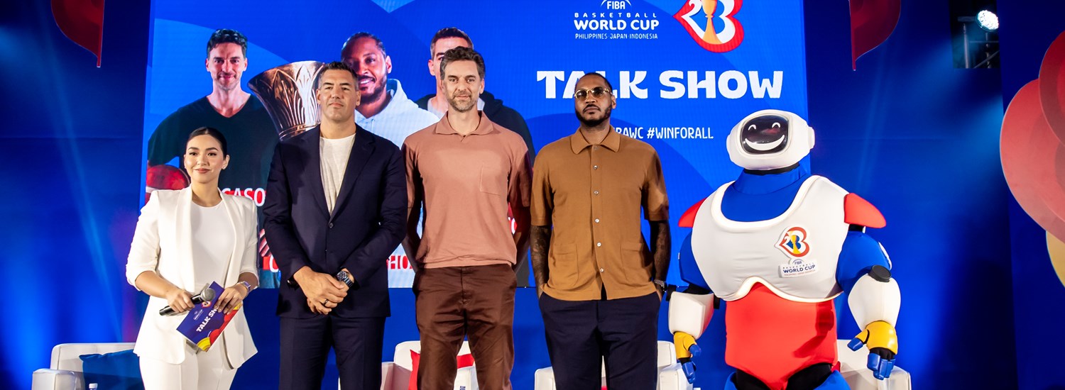 Carmelo Anthony named Global Ambassador for FIBA World Cup 2023