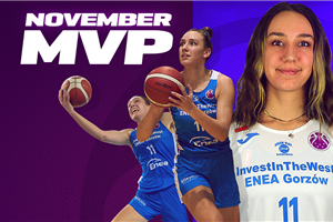 Red-hot Smith crowned EuroCup Women MVP for November