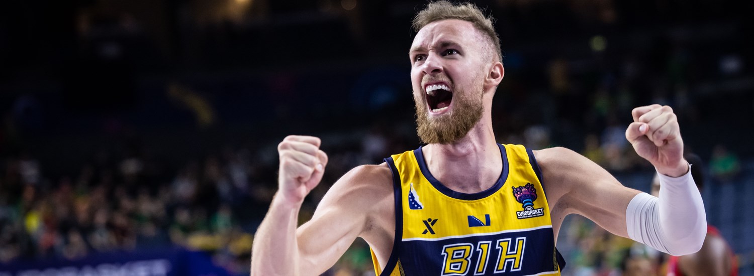 Musa leads way, Bosnia and Herzegovina celebrate first EuroBasket win since 2015 - FIBA EuroBasket 2022