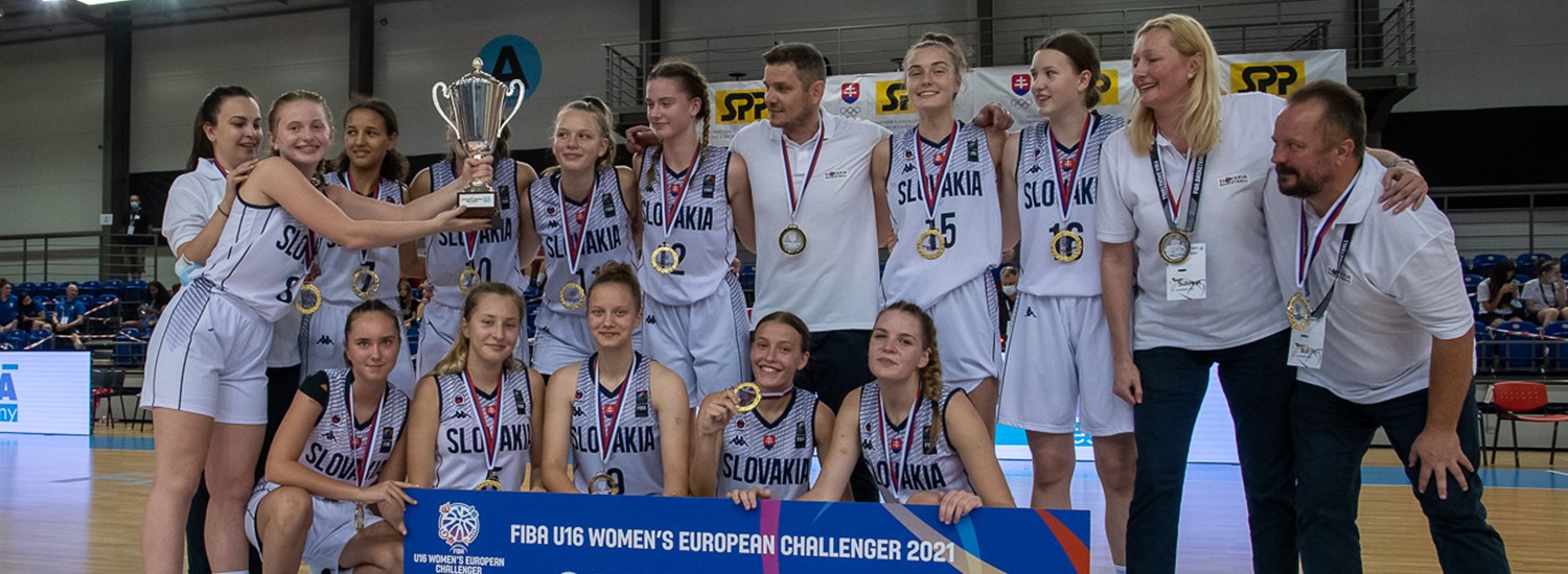 Rekapitulácia 8. dňa: Slovensko zvíťazilo nad Peestani Challenger, Luxembursko, Ettout vyhral majstrovstvá Európy v basketbale žien do 16 rokov 2021 za najlepšiu hráčku