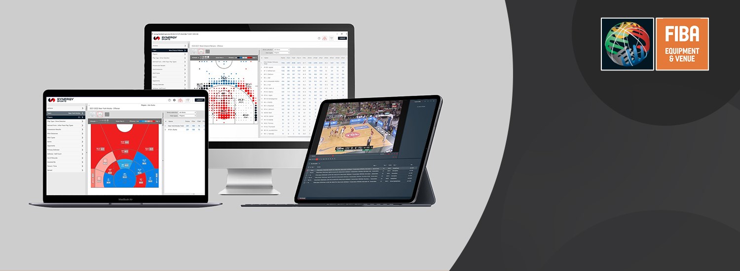 Synergy Sports joins FIBA Equipment & Venue Centre Software Category with  video scouting tool 