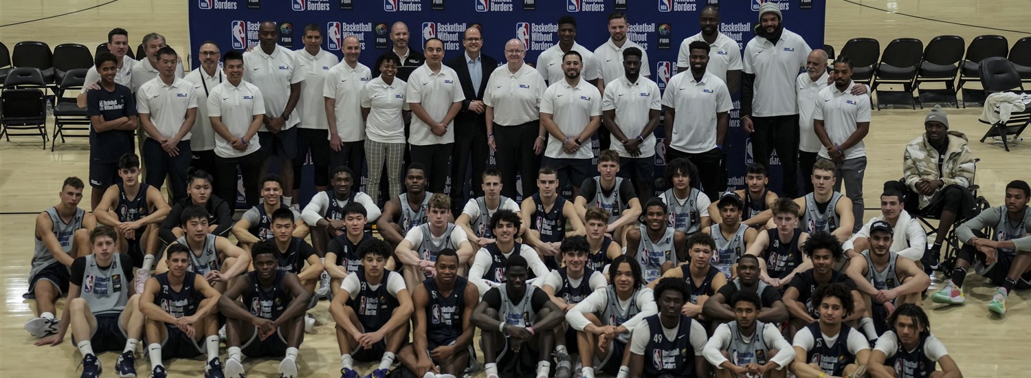 Top international prospects to participate in eighth annual Basketball Without Borders Global camp for men during NBA All-Star 2024