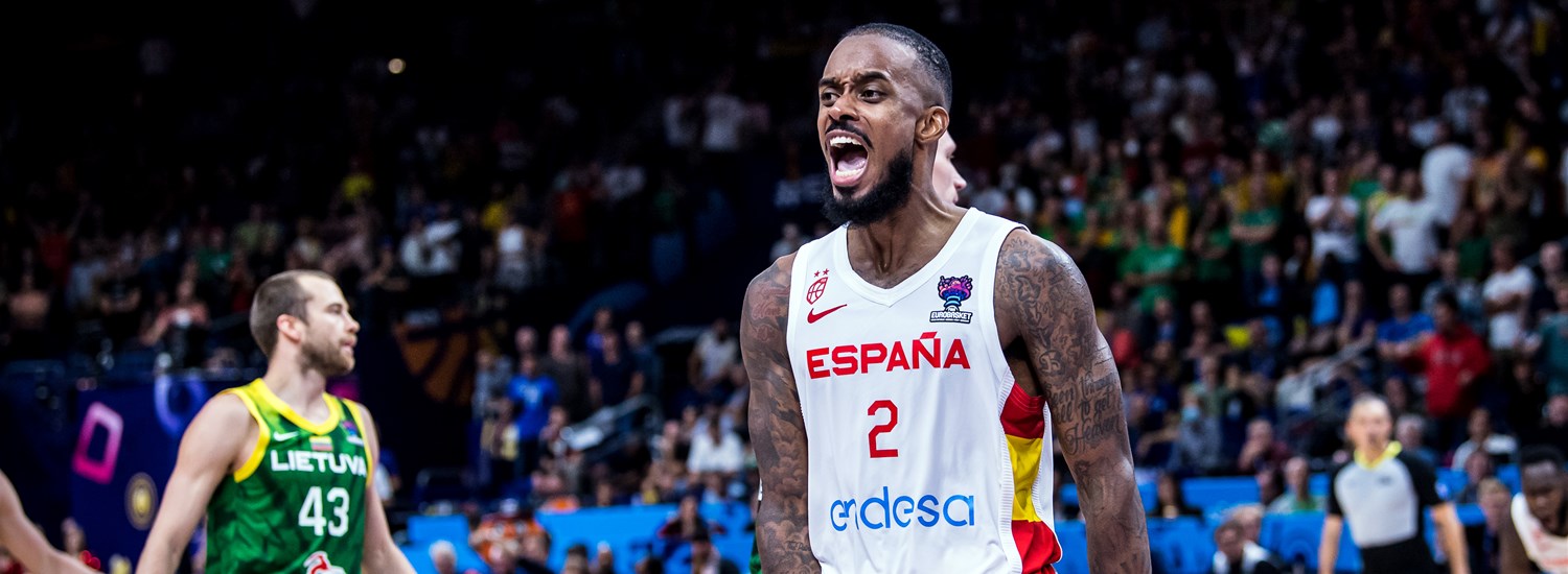 Spain fight off Lithuania in OT, make history with spot in Quarters - FIBA EuroBasket 2022