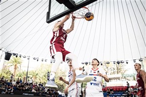 Latvia and Hungary shine on Day 1 of FIBA 3x3 Olympic Qualifying Tournament