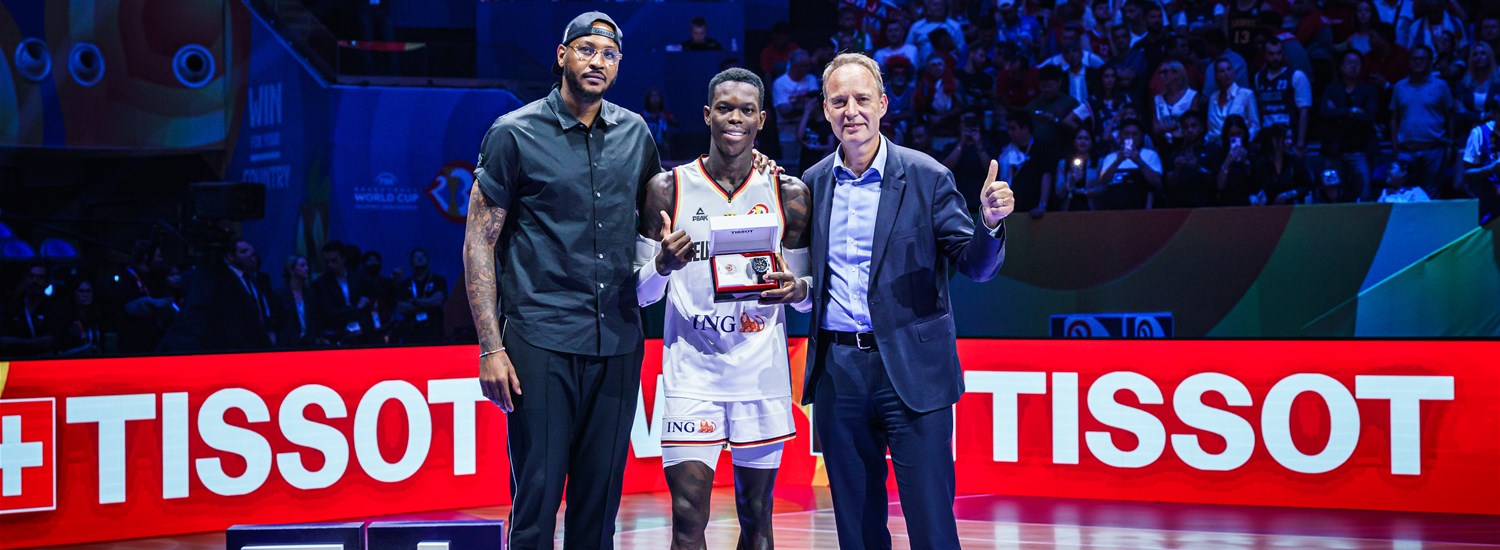 FIBA Basketball World Cup 2023 🏆 on X: A true leader on the floor. Dennis  Schröder is the TISSOT MVP of FIBA World Cup 2023. ⭐️🇩🇪 #FIBAWC x  #WinForAll  / X