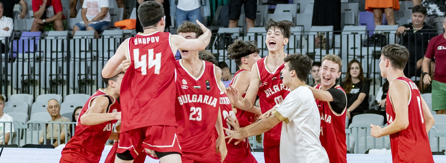 България, Хърватия организираха финален двубой, Дивизия A – FIBA ​​​​U16 European Championship 2023 повишен в Дивизия B