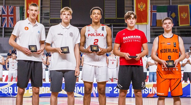 Sochan takes home MVP trophy after carrying Poland to Division B title -  FIBA U16 European Championship Division B 2019 